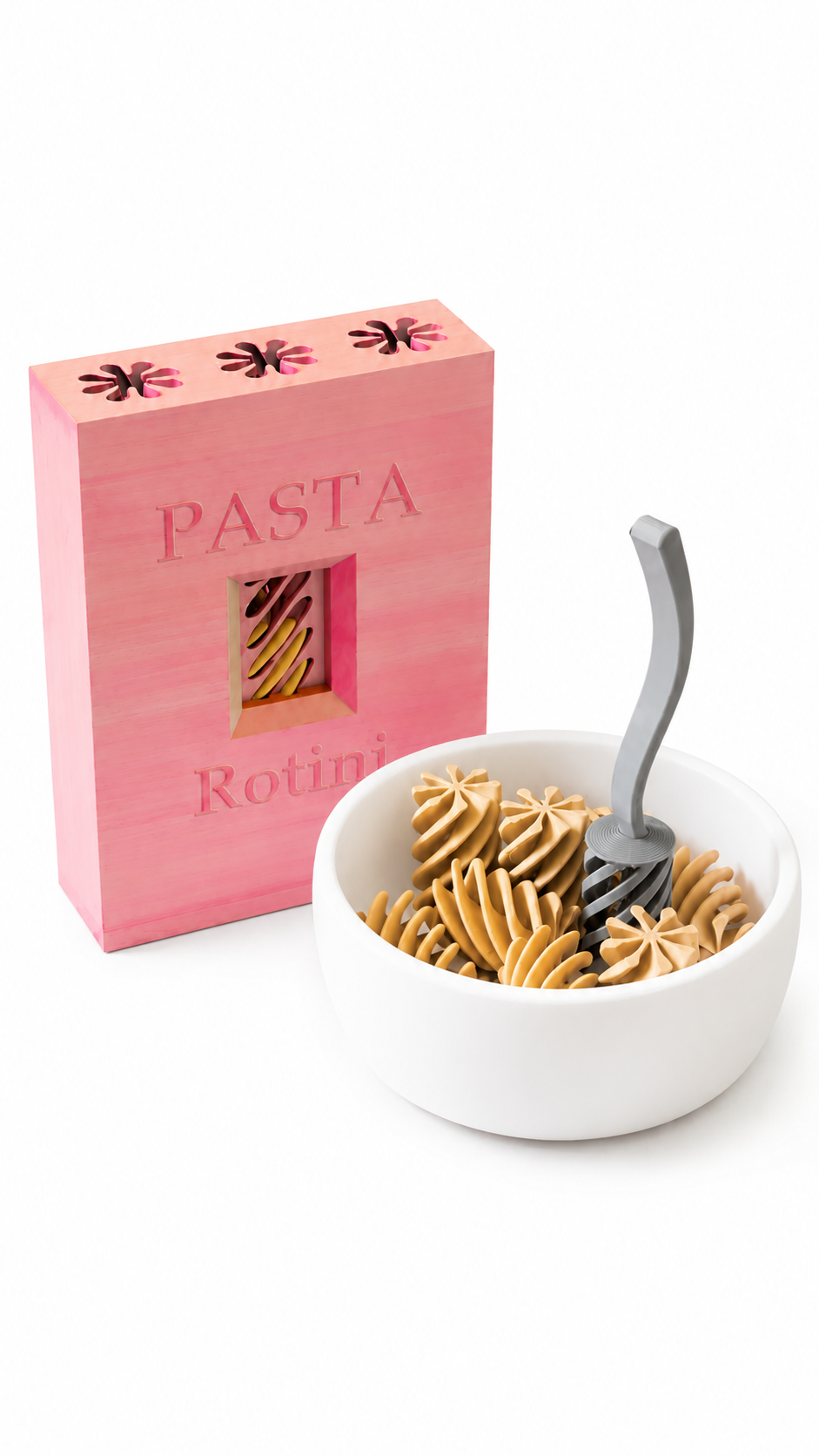 3D Pasta Box – Rotini