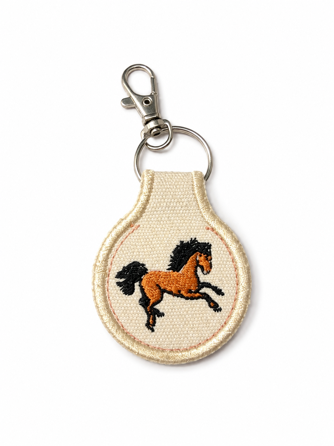 Custom Embroidered Keychain