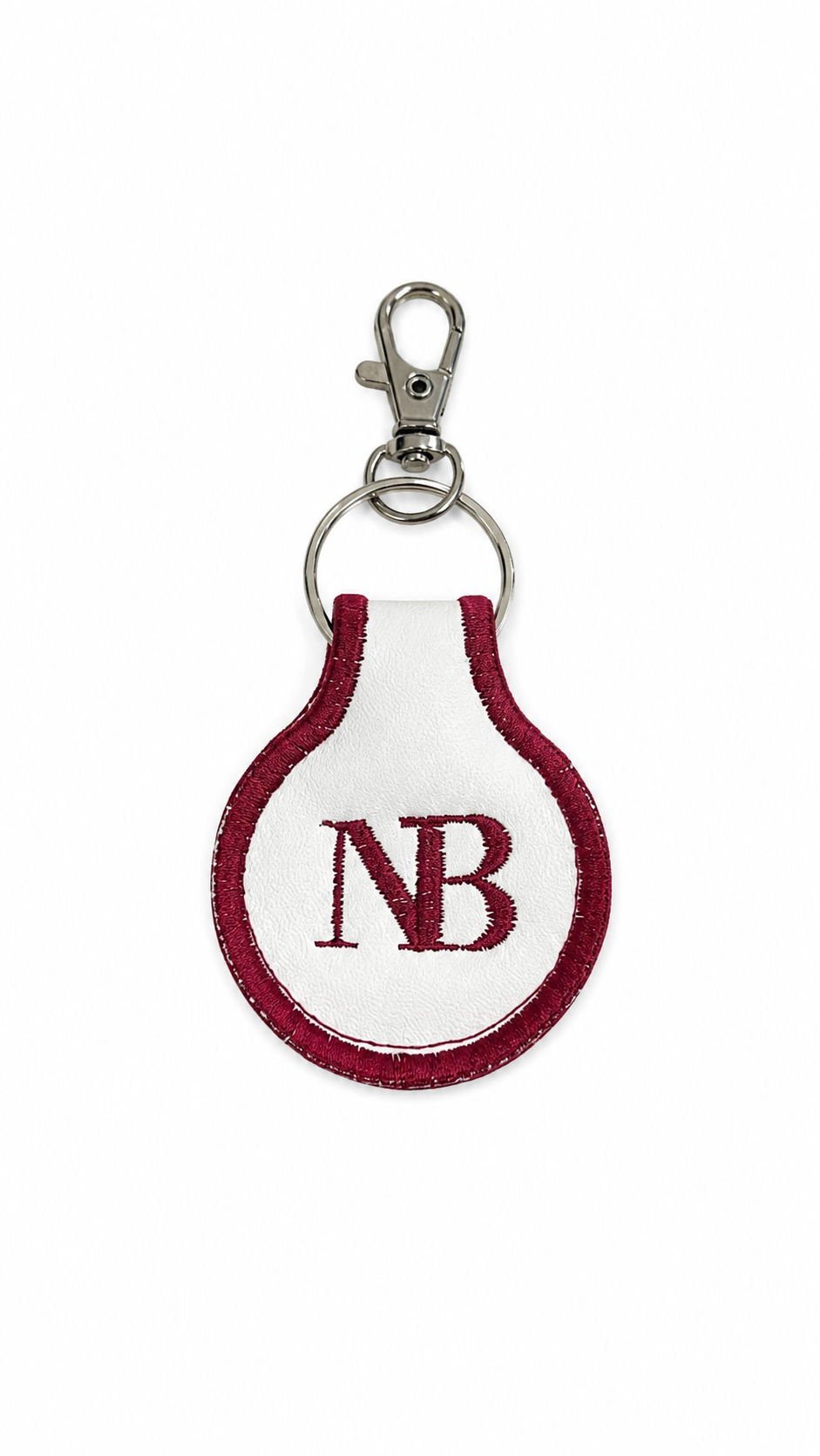Custom Embroidered Keychain