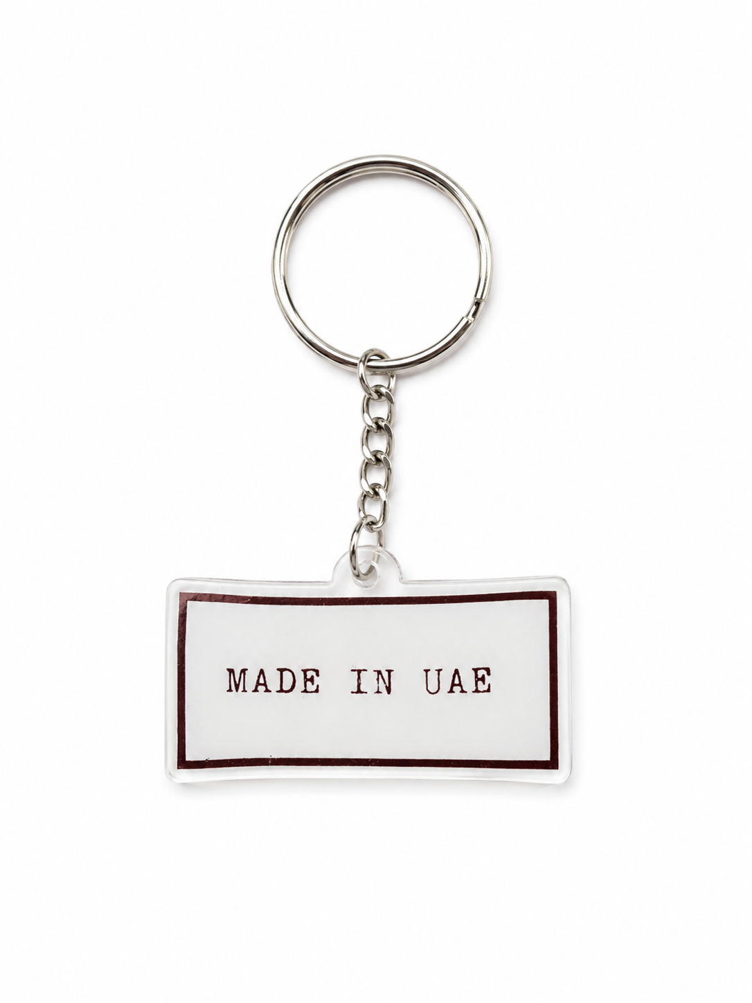 Made in UAE Acrylic Keychain