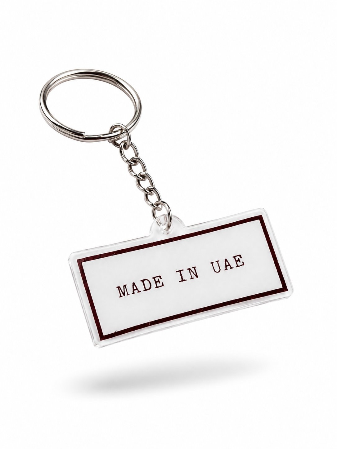 Made in UAE Acrylic Keychain
